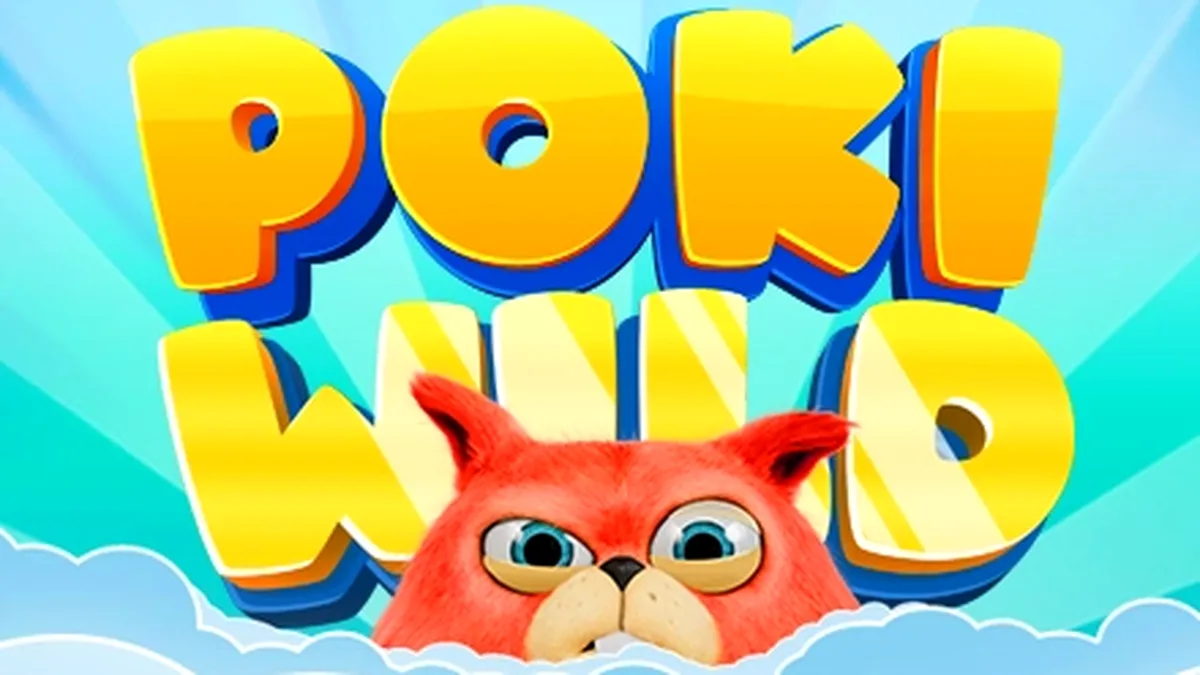 Tampilan antarmuka permainan slot Poki Wild